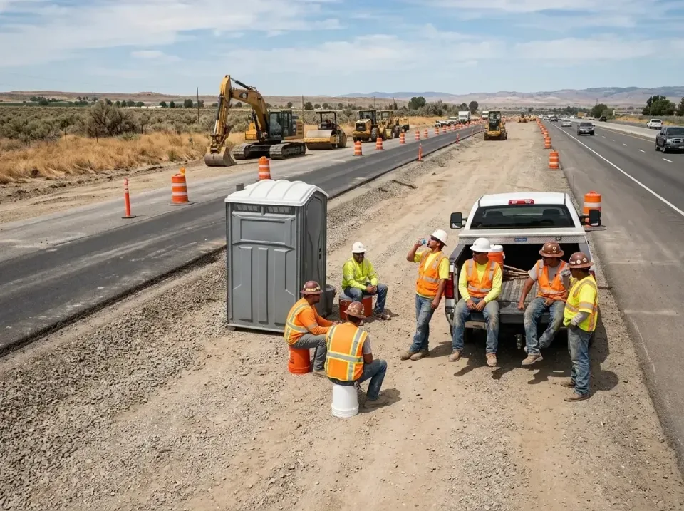 highway-road-construction-crew-007 — frequently asked questions, Porta Potty and Restroom Rentals in Verona, VA